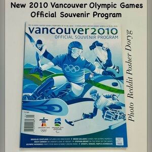 2010 Vancouver Official Souvenir Winter Olympic Program -